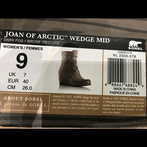 Sorel Joan Of Arctic Wedge Mid - Picture 4 of 5